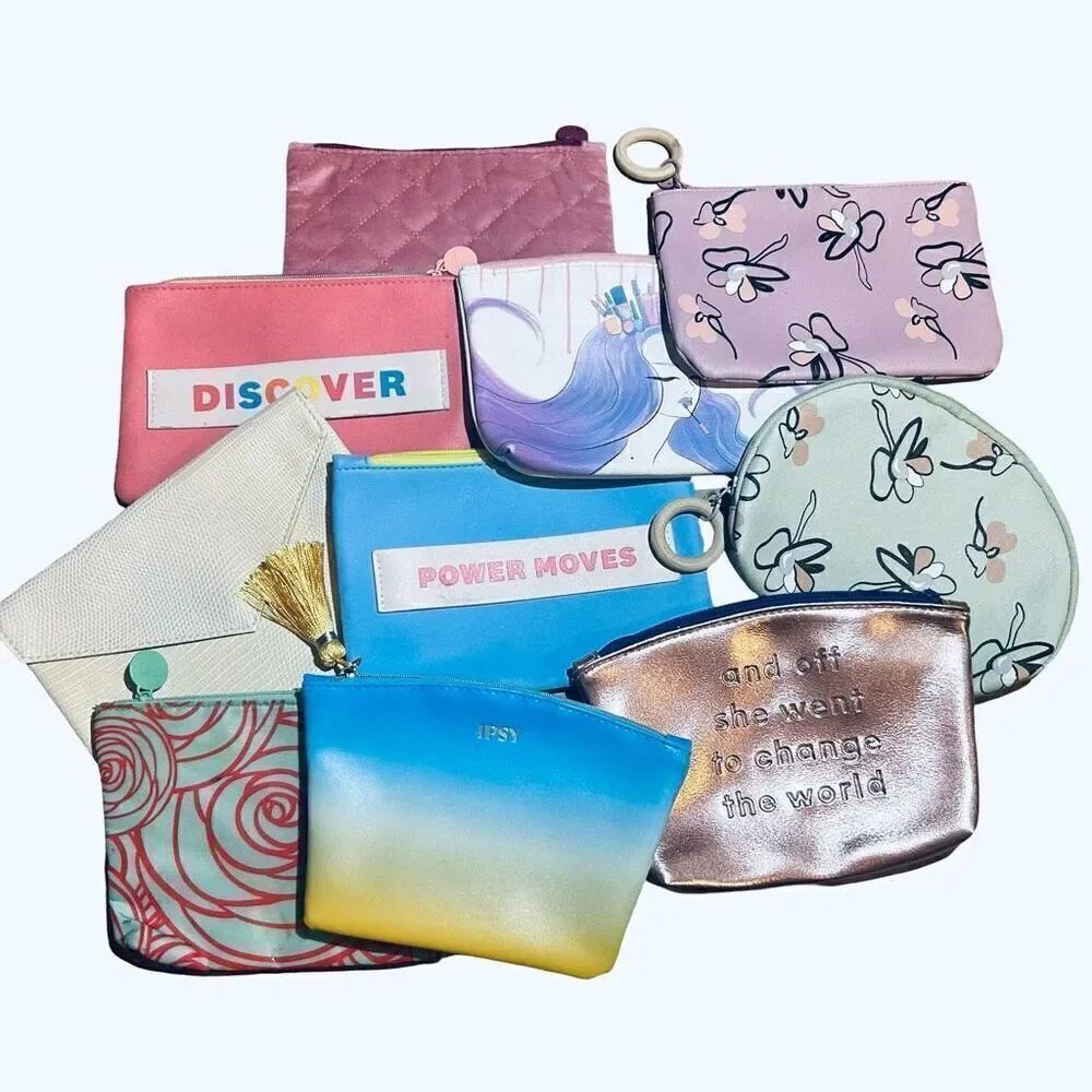 Lot of Ipsy Bag (10) Bags